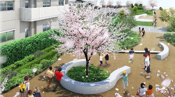 水辺の広場完成予想CG