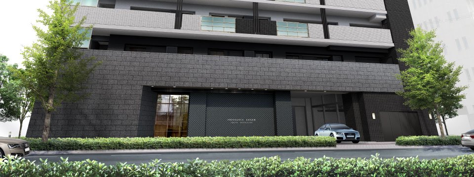エントランスアプローチ完成予想図