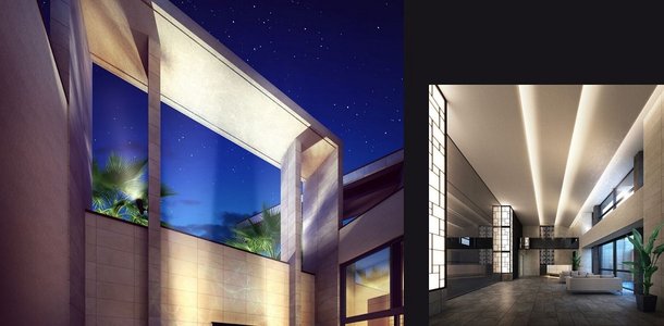 ENTRANCE & LOUNGE完成予想図