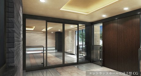 エントランスホール完成予想図