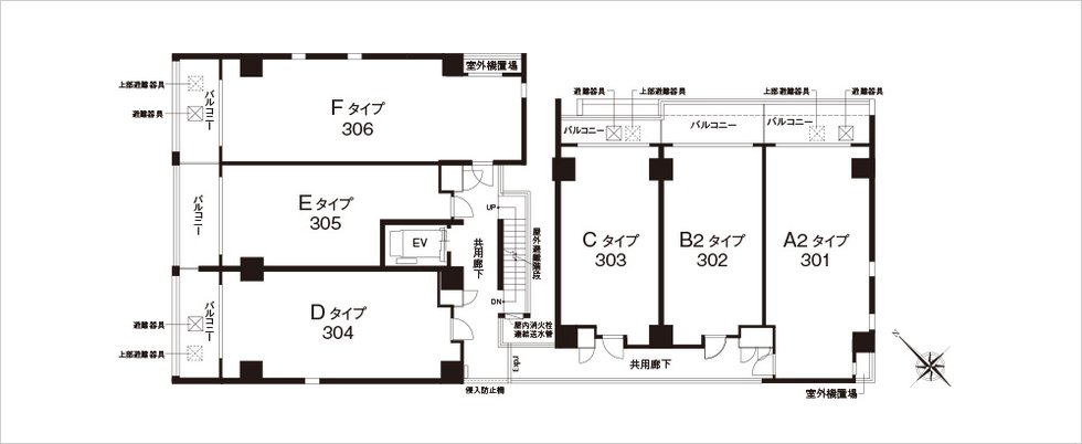 3階平面図