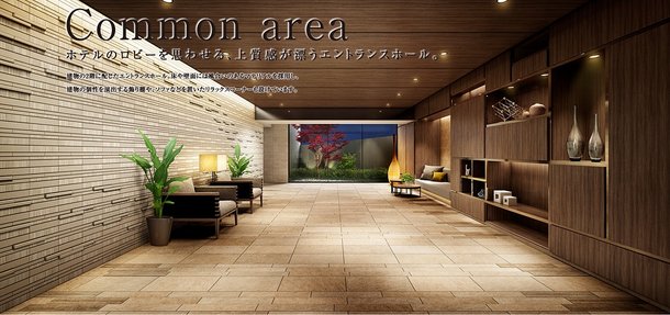 エントランスホール完成予想図