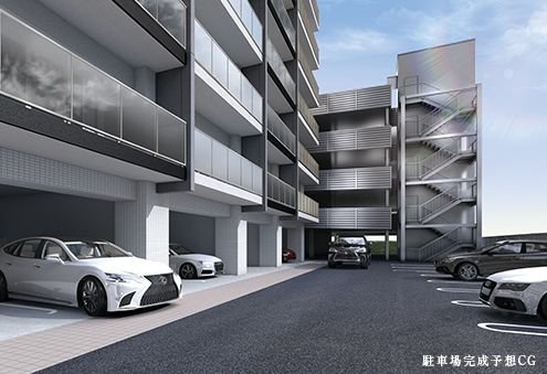 駐車場完成予想CG