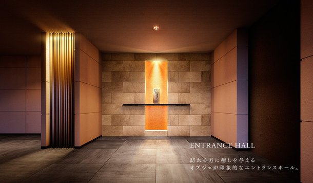 エントランスホール完成予想図