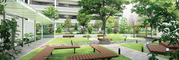 PRIVATE GARDEN完成予想図