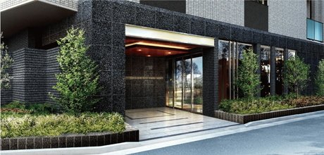 エントランスアプローチ完成予想図