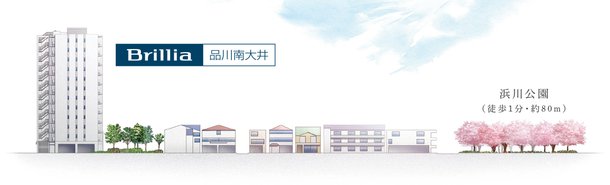 立地概念図
