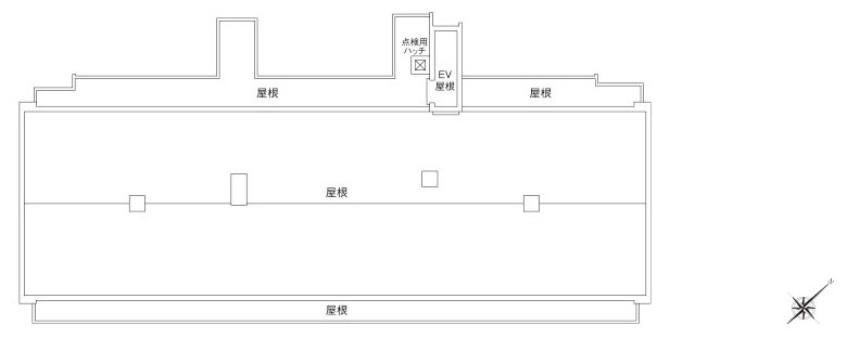 屋上平面図
