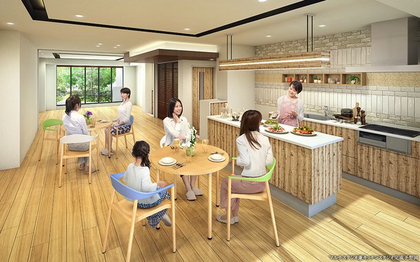 マルチスタジオ兼キッチンスタジオ完成予想図