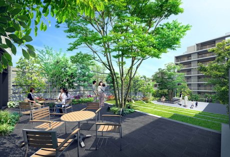 ステップガーデン完成予想図