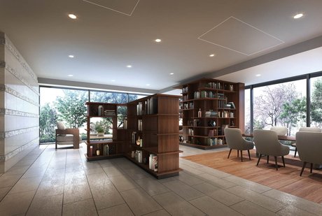 LIBRARY LOUNGE完成予想図