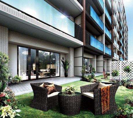 PRIVATE GARDEN完成予想図