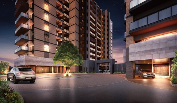 WISTERIA RIDGE(南西棟) APPROACH 完成予想図