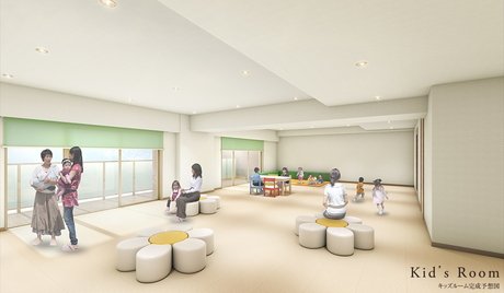 キッズルーム完成予想図