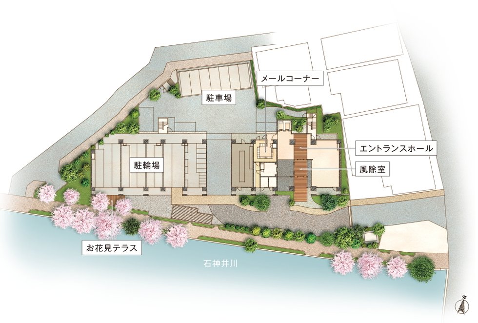 敷地配置図