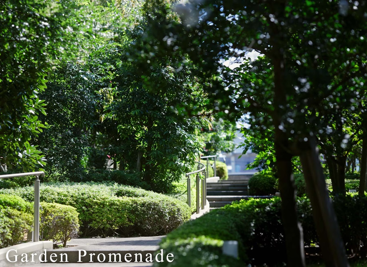 ガーデンプロムナード（2025年9月撮影）