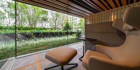 コリドーラウンジ(2025年11月撮影)