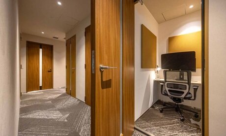 個室ワークルーム(2025年11月撮影)