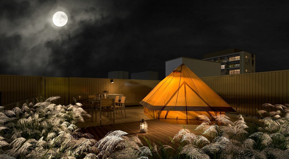 キャンピングガーデン完成CG