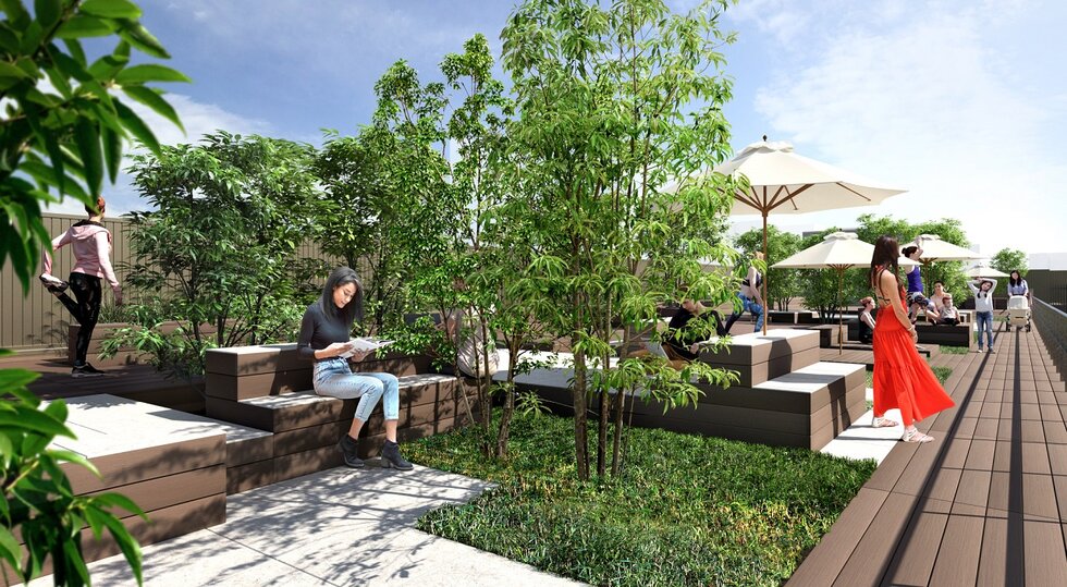 リビングガーデン完成CG