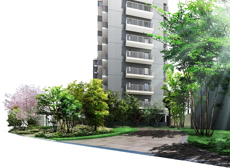 グランドガーデン（街苑）完成予想CG