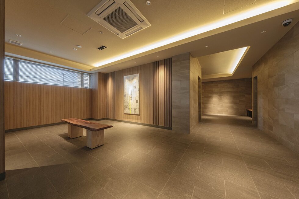 A棟エントランス（撮影：2025年12月）