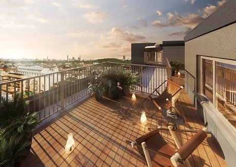 Irtype ルーフバルコニー完成予想CG