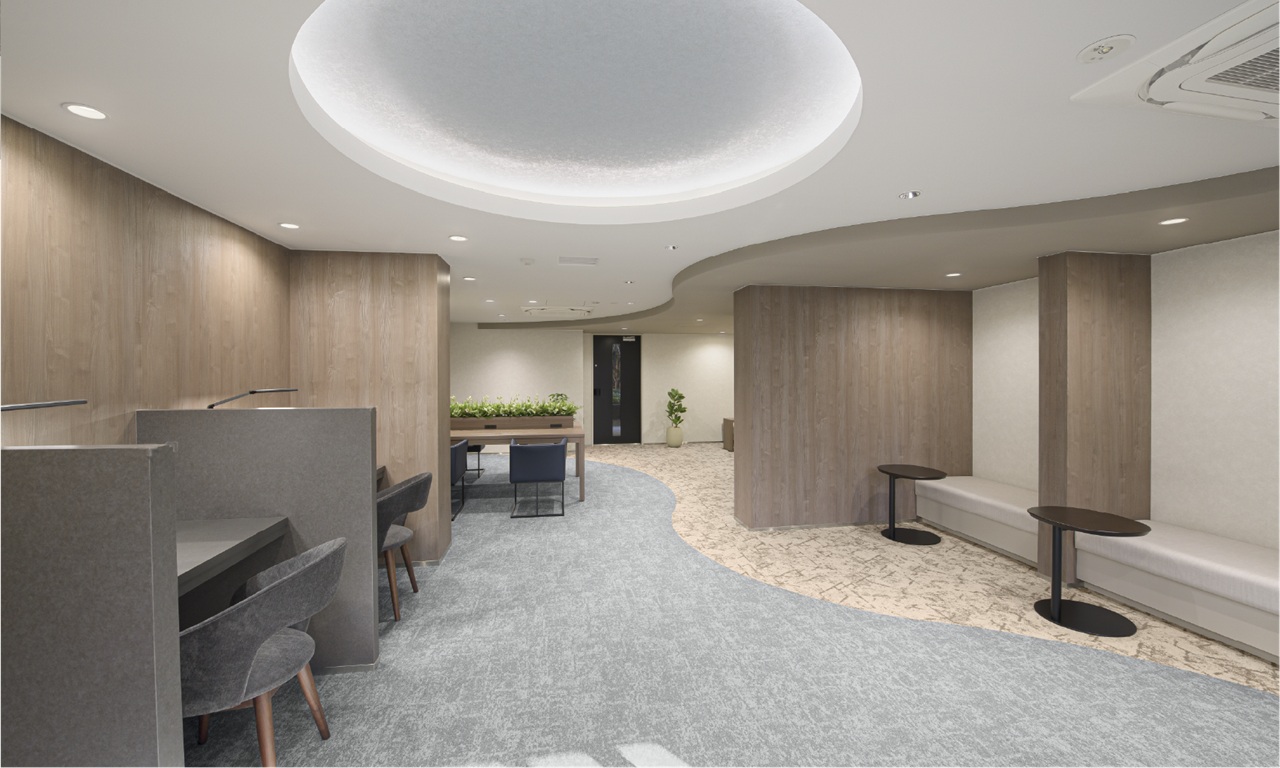 テレワークラウンジ竣工写真