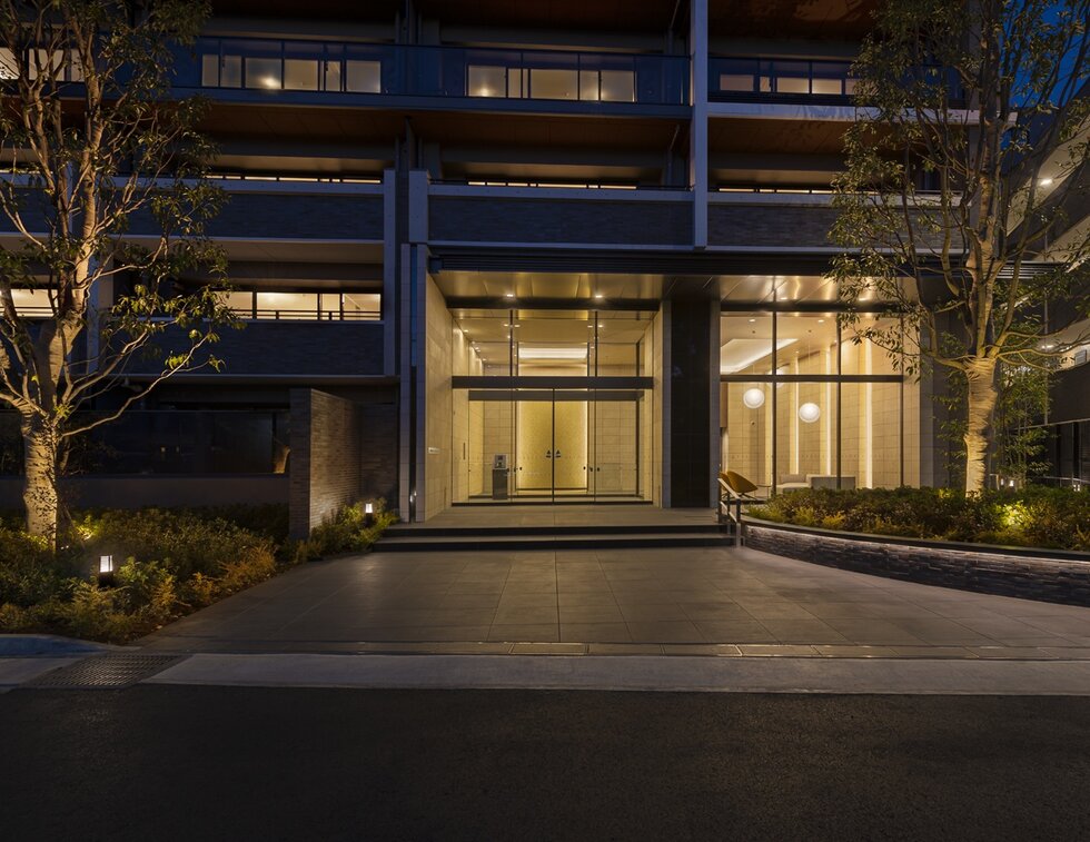 エントランス竣工写真