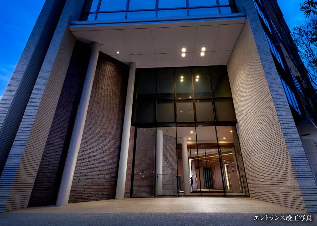 エントランス竣工写真