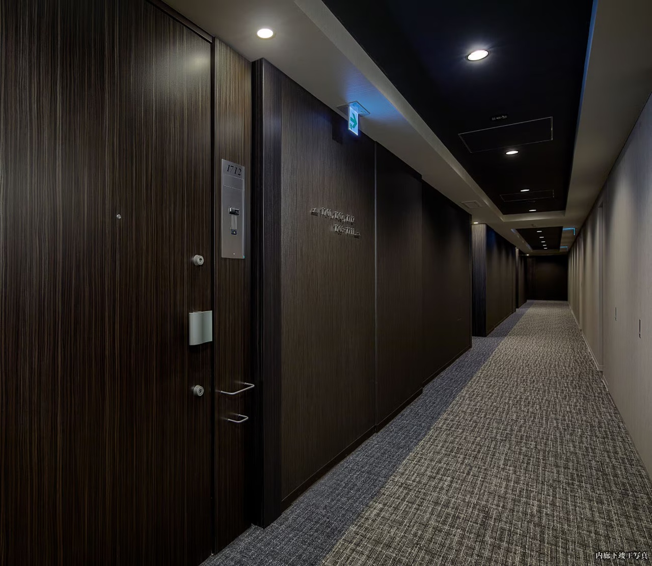 内廊下竣工写真