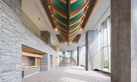 エントランスホール完成予想CG