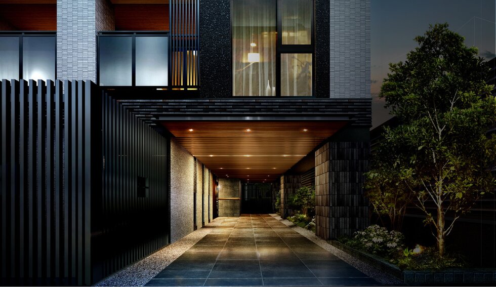 エントランスアプローチ完成予想CG