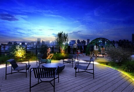 屋上テラス完成予想CG