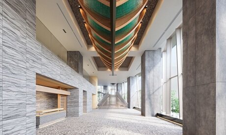 エントランスホール完成予想CG