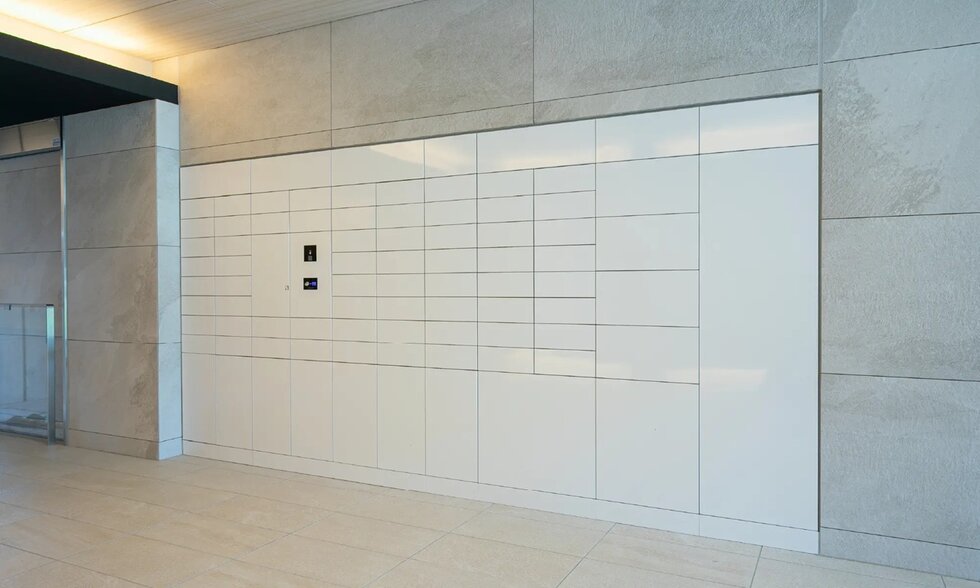 メール一体型フルタイムロッカー