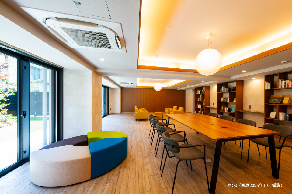 ラウンジ（西暦2025年10月撮影）
