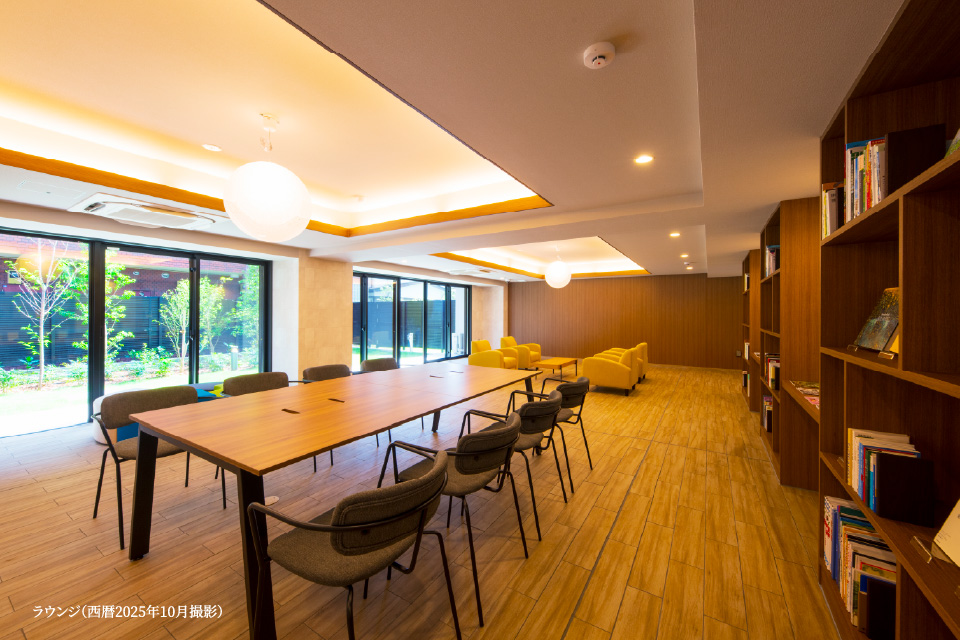 ラウンジ（西暦2025年10月撮影）