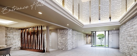 エントランスホール完成予想図