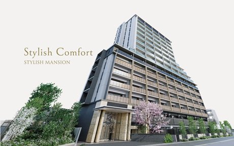 サウスレジデンス外観完成予想CG