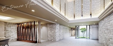 エントランスホール完成予想図