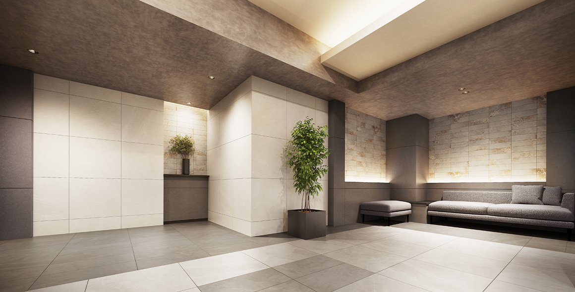 エントランスホール完成予想CG