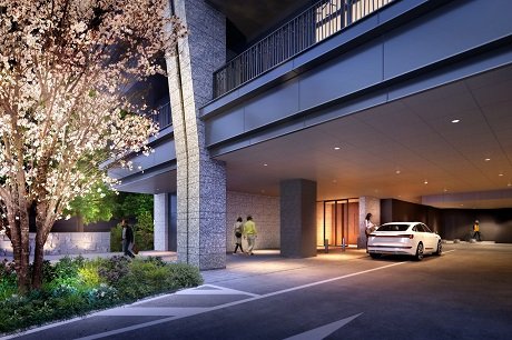 車寄せ完成予想CG