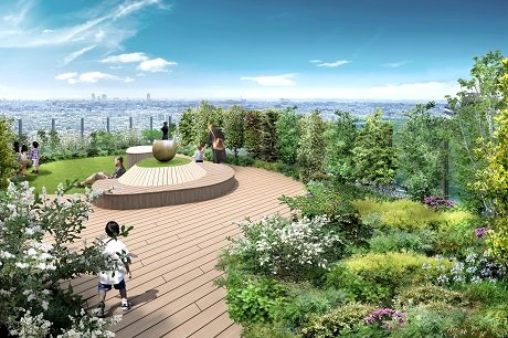 スカイテラス完成予想CG