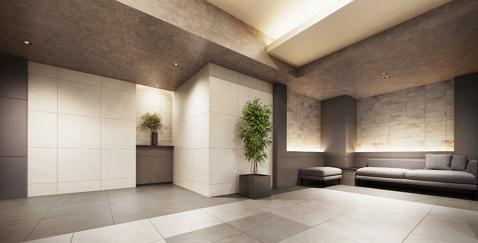 エントランスホール完成予想CG