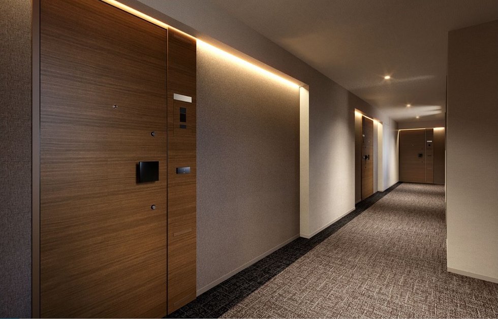 内廊下完成予想CG