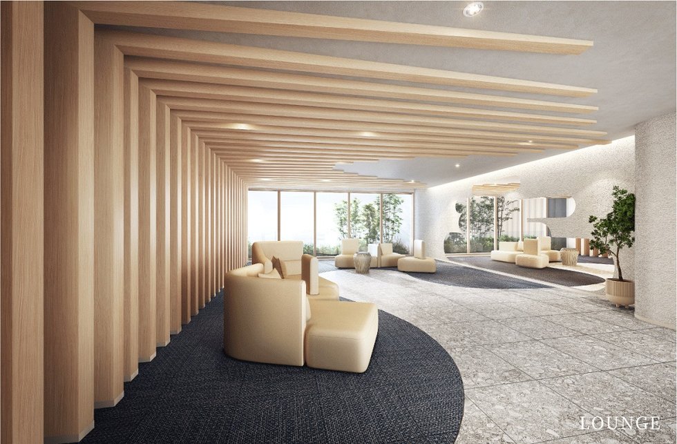 LOUNGE 完成予想図