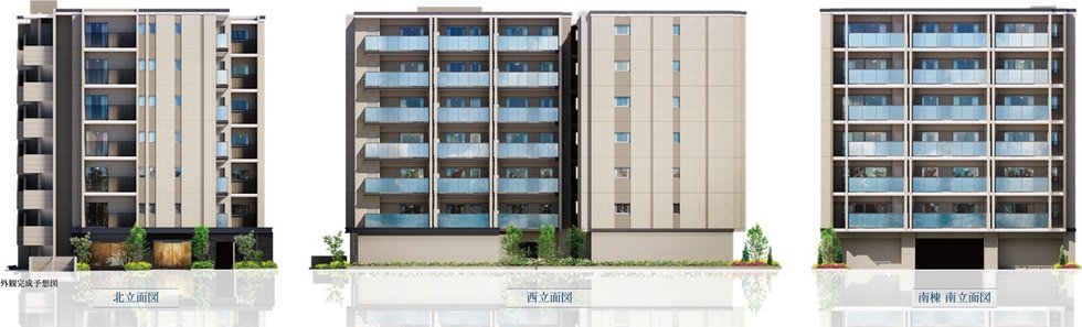 外観完成予想図