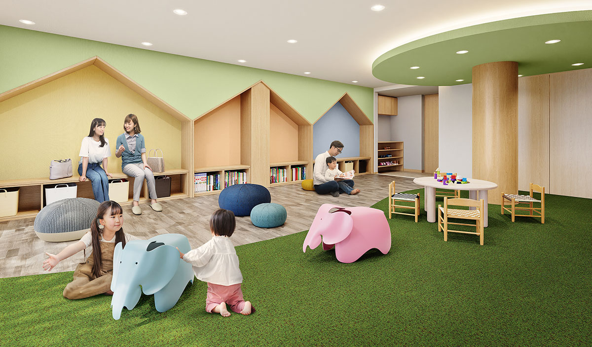 キッズルーム完成予想図
