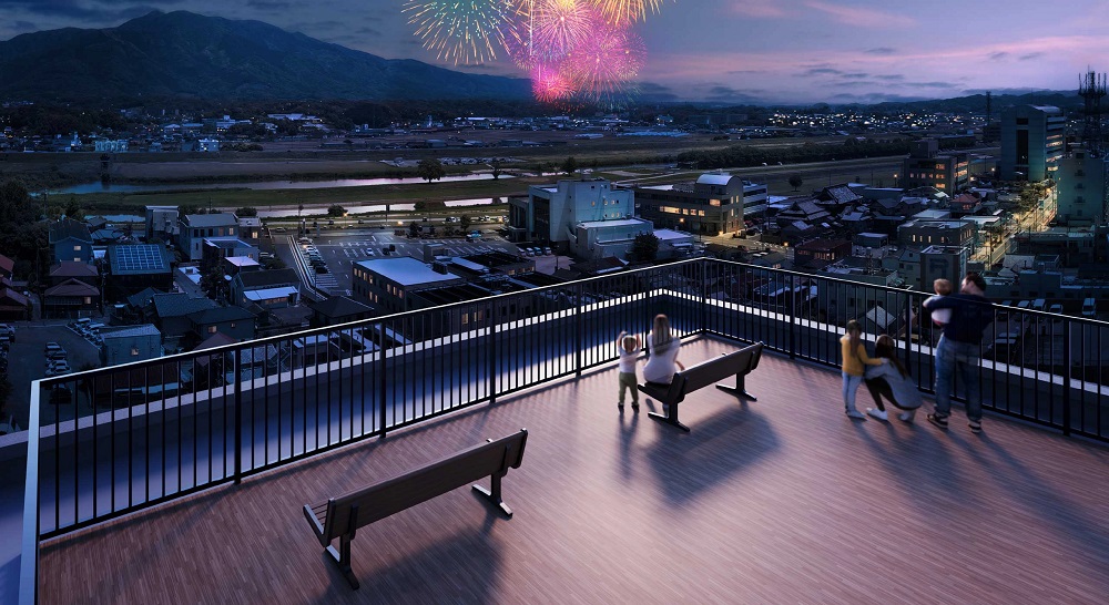 ROOFTOP VIEW TERRACE完成予想CG
